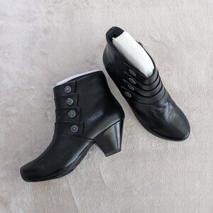 Dansko Leather Boot, Black size 38